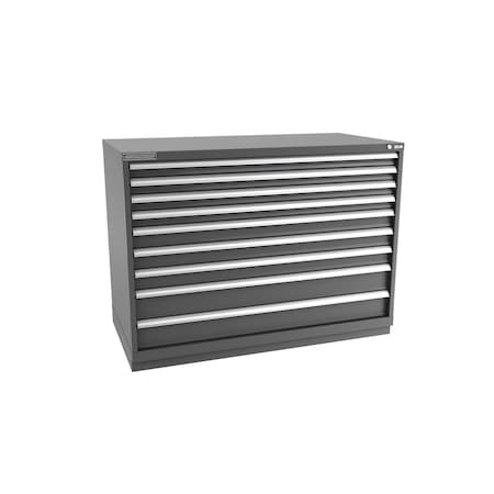 Champion Tool Storage Modular Drawer Cabinet, 9 Drawer, Dark Gray, Steel, 56-1/2 in W x 28-1/2 in D x 41-3/4 in H D18000901ILCFTB-DG